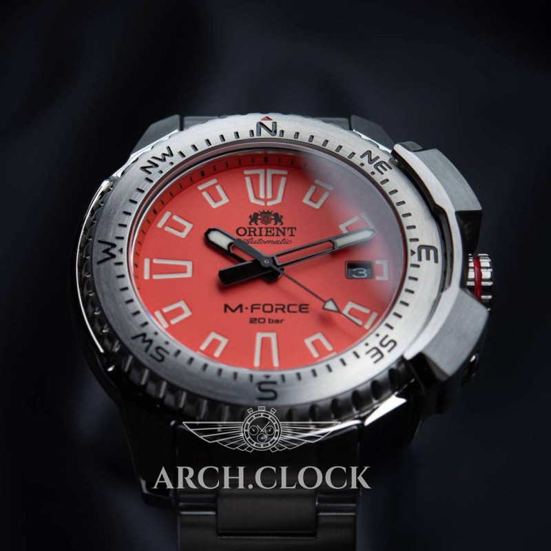 Годинник ORIENT M-FORCE RA-AC0N02Y Automatic Sapphire, фото 4