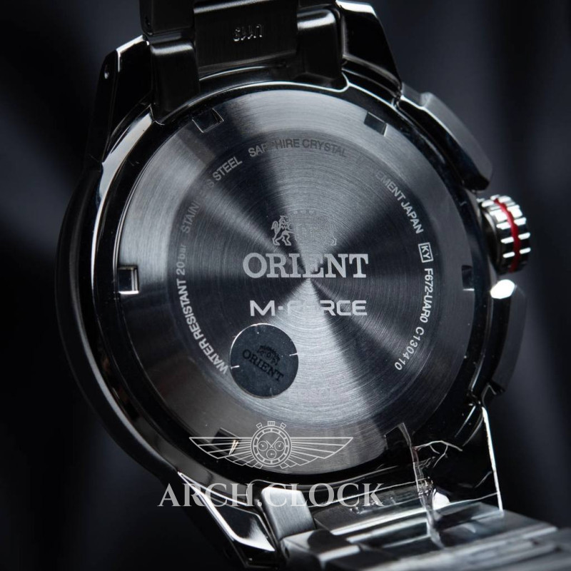 Годинник ORIENT M-FORCE RA-AC0N01B10B Automatic Sapphire, фото 9