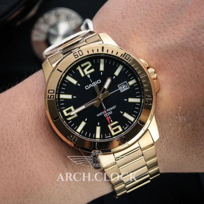 Годинник Casio MTP-VD01G-1B, фото 2