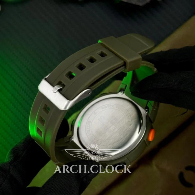Часы Skmei 1068 Army-Green, фото 2