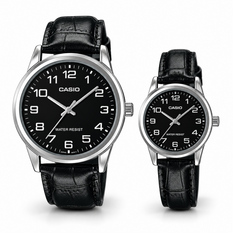 Парні годинники Casio MTP-V001L-1BUDF & LTP-V001L-1BUDF, фото 1