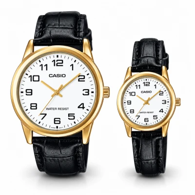 Парные часы Casio MTP-V001GL-7BUDF & LTP-V001GL-7BUDF