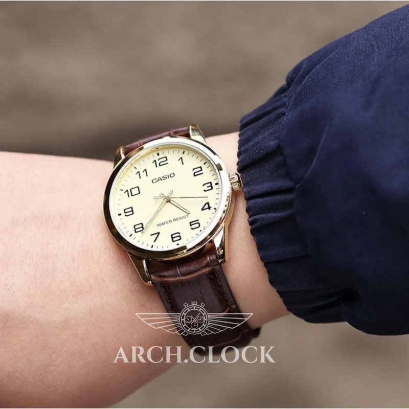 Парні годинники Casio MTP-V001GL-9BUDF & LTP-V001GL-9BUDF, фото 4