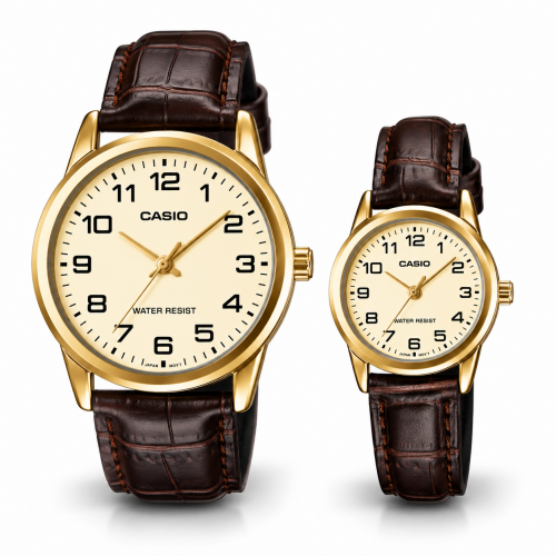 Парні годинники Casio MTP-V001GL-9BUDF & LTP-V001GL-9BUDF
