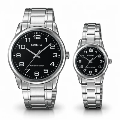 Парные часы Casio MTP-V001D-1BUDF & LTP-V001D-1BUDF