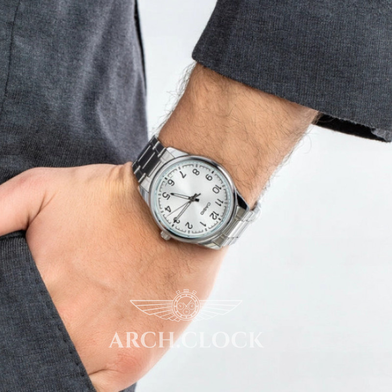 Парні годинники Casio MTP-V001D-7BUDF & LTP-V001D-7BUDF, фото 6