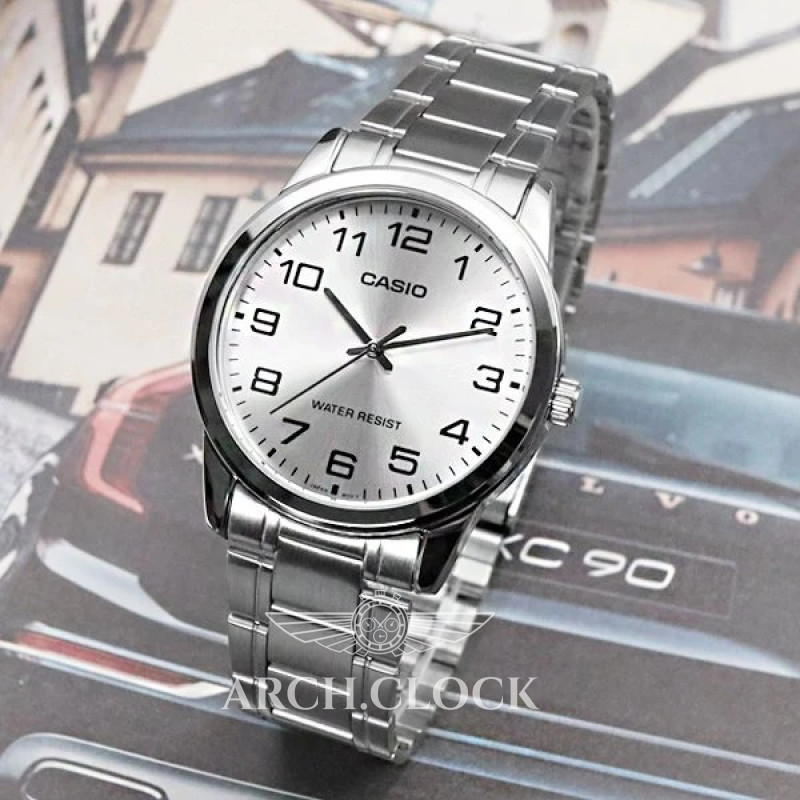 Парні годинники Casio MTP-V001D-7BUDF & LTP-V001D-7BUDF, фото 5