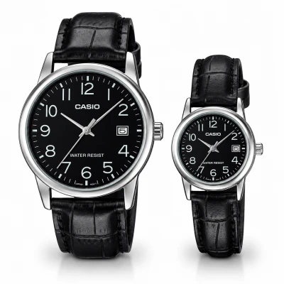 Парные часы Casio MTP-V002L-1B & LTP-V002L-1B3