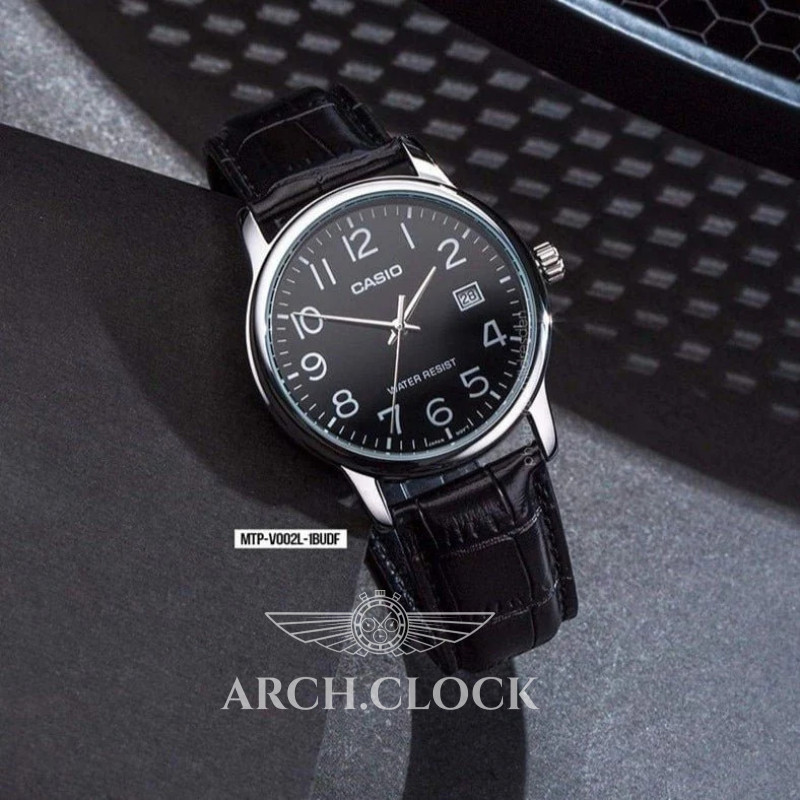Парні годинники Casio MTP-V002L-1B & LTP-V002L-1B3, фото 5