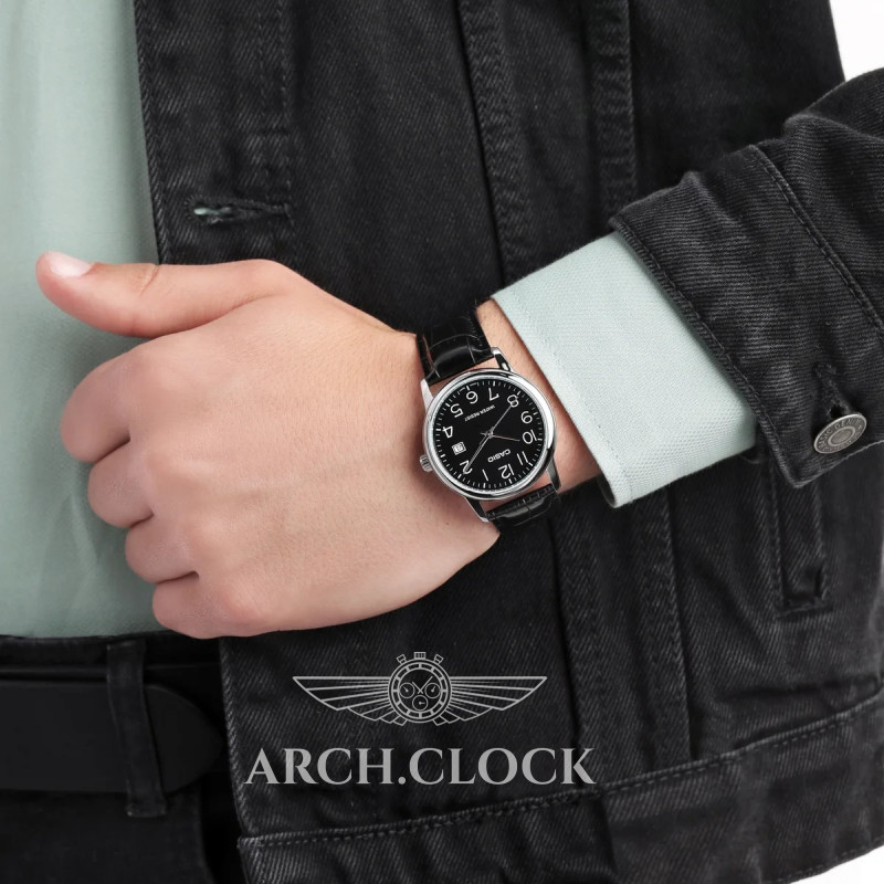 Парні годинники Casio MTP-V002L-1B & LTP-V002L-1B3, фото 4
