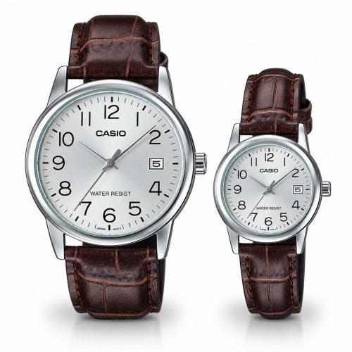 Парні годинники Casio MTP-V002L-7B2UDF & LTP-V002L-7B2UDF