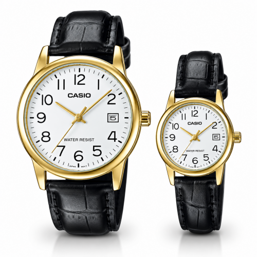Парні годинники Casio MTP-V002GL-7B2UDF & LTP-V002GL-7B2UDF