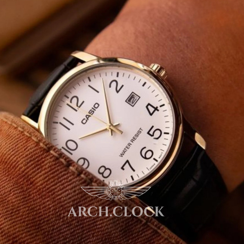Парні годинники Casio MTP-V002GL-7B2UDF & LTP-V002GL-7B2UDF, фото 5