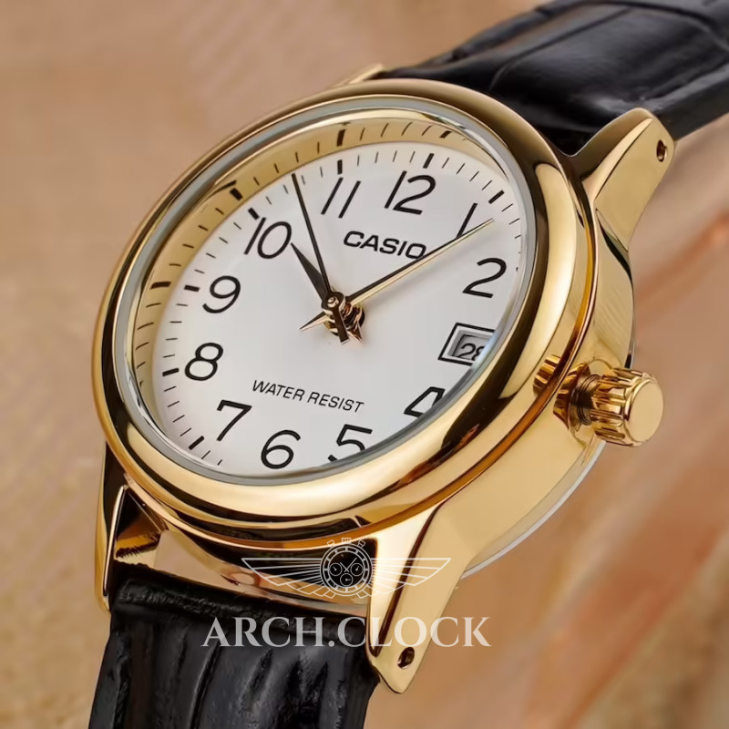 Парні годинники Casio MTP-V002GL-7B2UDF & LTP-V002GL-7B2UDF, фото 6