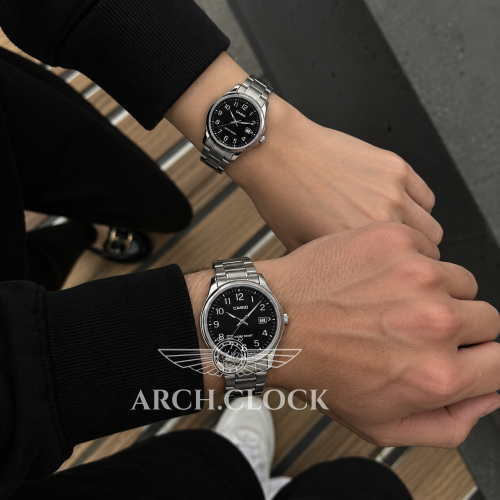 Парні годинники Casio MTP-V002D-1BUDF & LTP-V002D-1BUDF