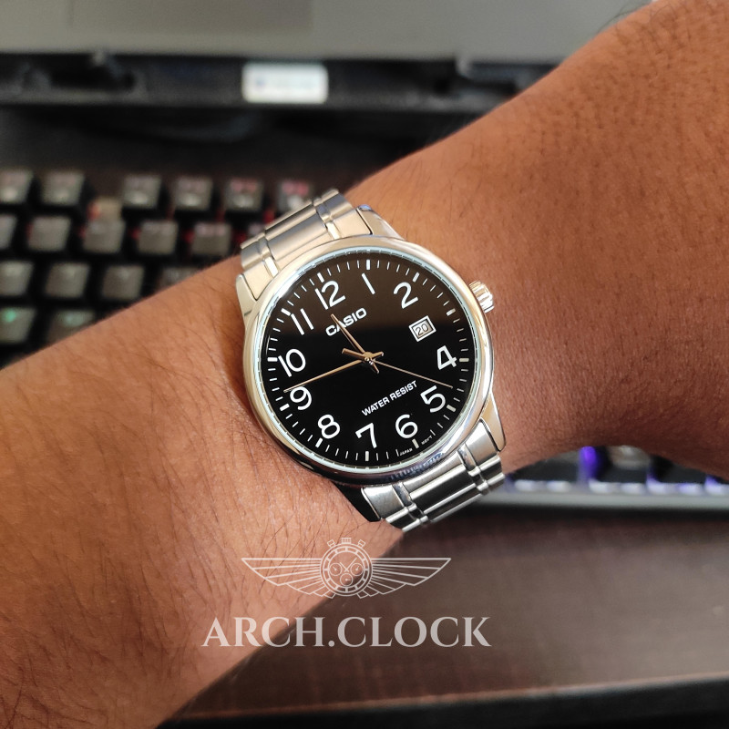 Парні годинники Casio MTP-V002D-1BUDF & LTP-V002D-1BUDF, фото 5