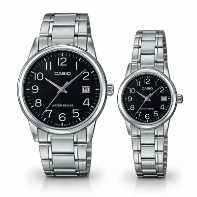 Парные часы Casio MTP-V002D-1BUDF & LTP-V002D-1BUDF