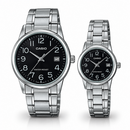 Парні годинники Casio MTP-V002D-1BUDF & LTP-V002D-1BUDF