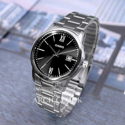 Парні годинники Casio MTP-V002D-1B3 & LTP-V002D-1B3
