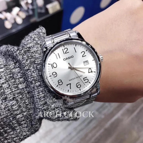 Парні годинники Casio MTP-V002D-7BUDF & LTP-V002D-7B