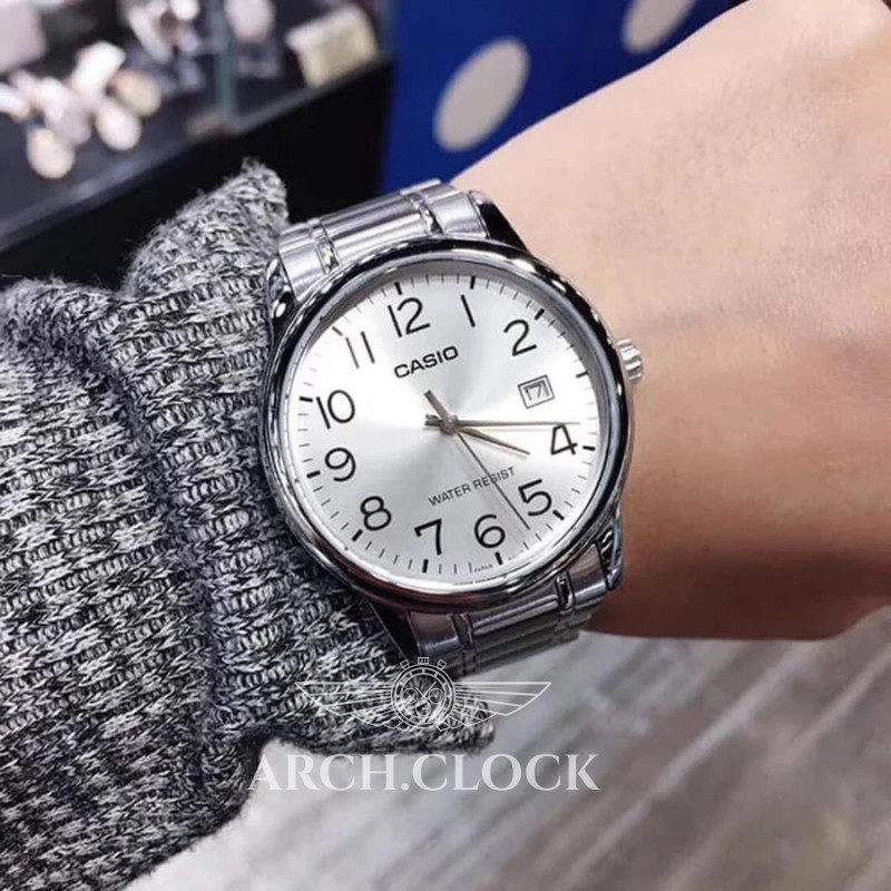 Парні годинники Casio MTP-V002D-7BUDF & LTP-V002D-7B, фото 3