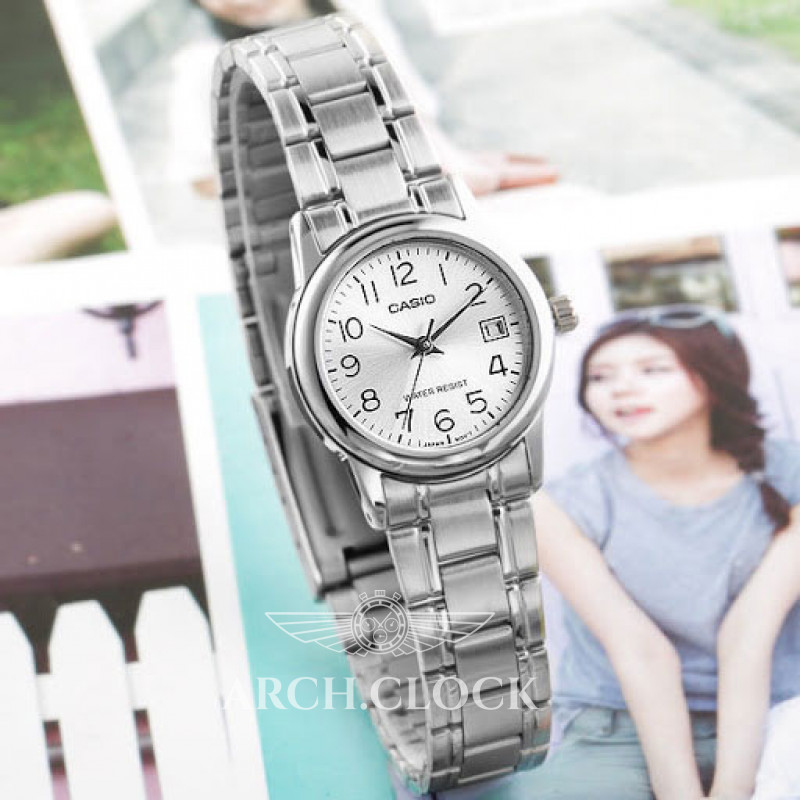 Парні годинники Casio MTP-V002D-7BUDF & LTP-V002D-7B, фото 6