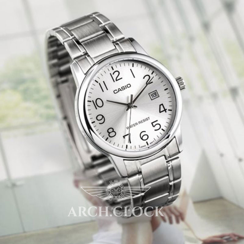 Парні годинники Casio MTP-V002D-7BUDF & LTP-V002D-7B, фото 4