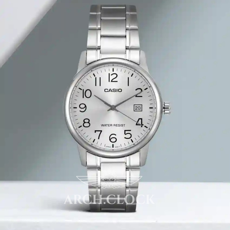 Парні годинники Casio MTP-V002D-7BUDF & LTP-V002D-7B, фото 5