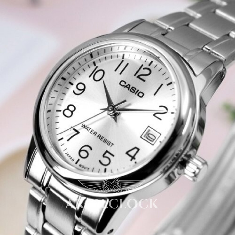 Парні годинники Casio MTP-V002D-7BUDF & LTP-V002D-7B, фото 8