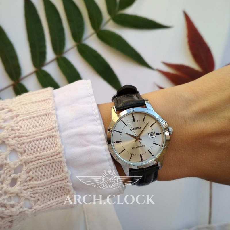 Парні годинники Casio MTP-V004L-7AUDF & LTP-V004L-7AUDF, фото 6
