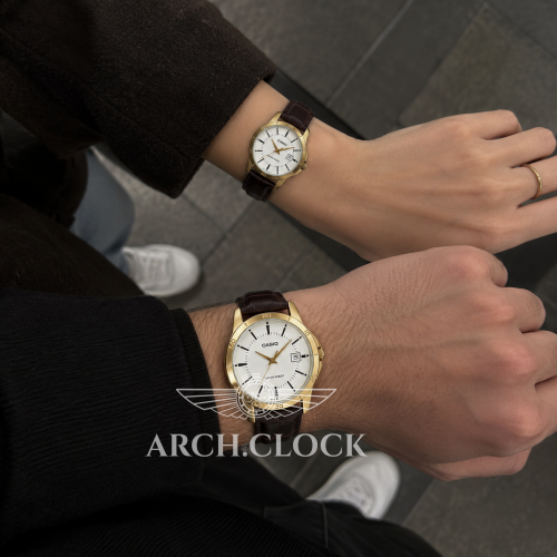 Парні годинники Casio MTP-V004GL-7AUDF & LTP-V004GL-7AUDF