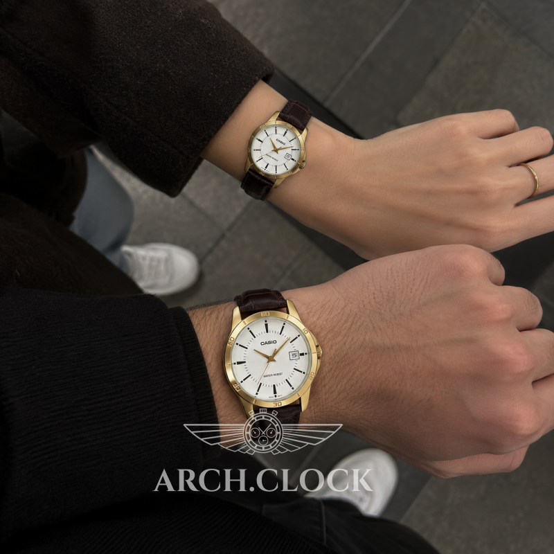 Парні годинники Casio MTP-V004GL-7AUDF & LTP-V004GL-7AUDF, фото 2
