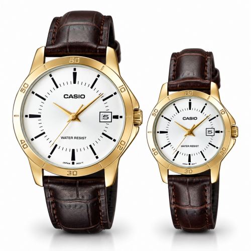 Парні годинники Casio MTP-V004GL-7AUDF & LTP-V004GL-7AUDF