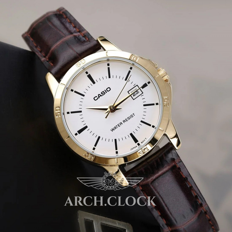 Парні годинники Casio MTP-V004GL-7AUDF & LTP-V004GL-7AUDF, фото 8
