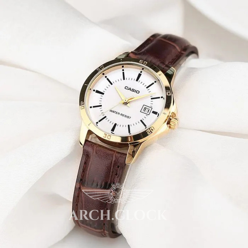 Парні годинники Casio MTP-V004GL-7AUDF & LTP-V004GL-7AUDF, фото 7