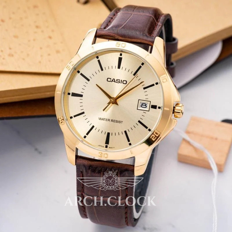 Парні годинники Casio MTP-V004GL-9AUDF & LTP-V004GL-9AUDF, фото 5
