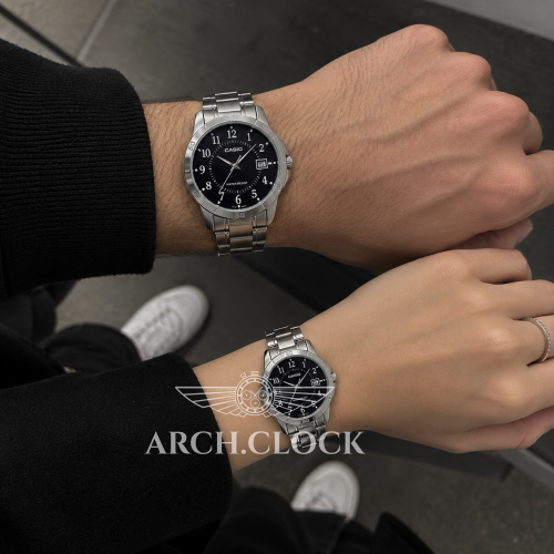 Парні годинники Casio MTP-V004D-1BUDF & LTP-V004D-1BUDF