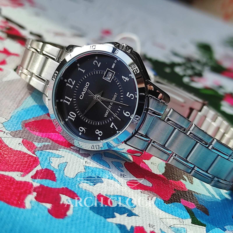 Парні годинники Casio MTP-V004D-1BUDF & LTP-V004D-1BUDF, фото 7