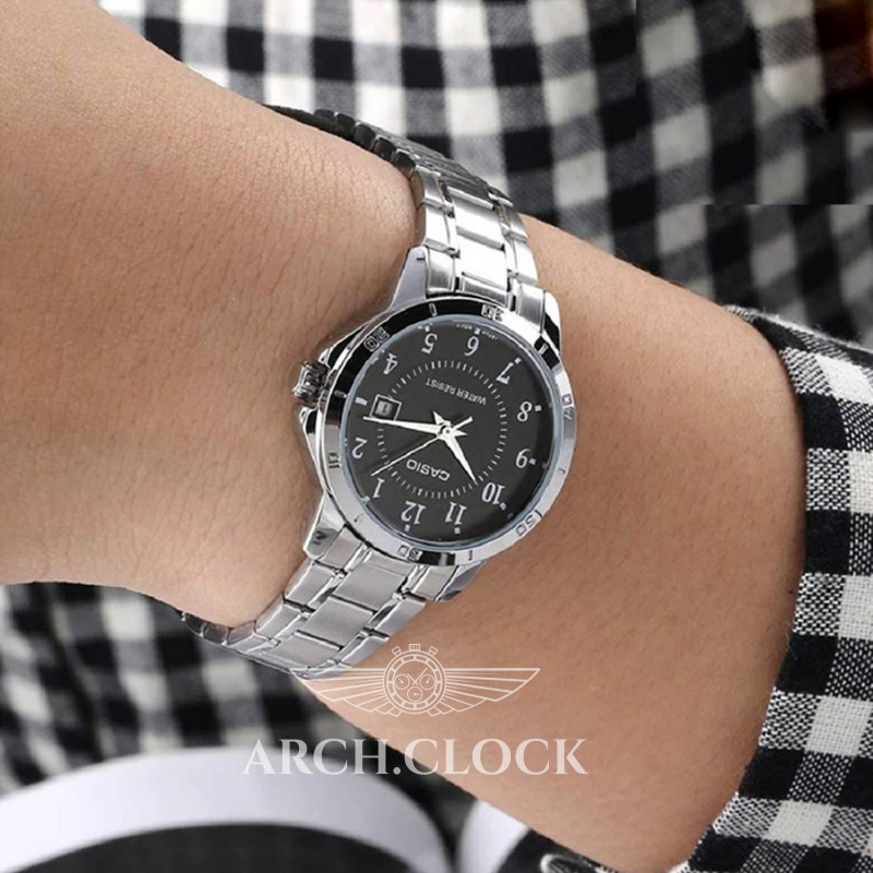 Парні годинники Casio MTP-V004D-1BUDF & LTP-V004D-1BUDF, фото 4