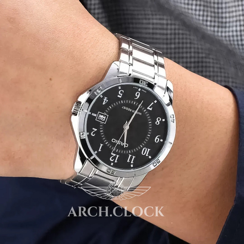 Парні годинники Casio MTP-V004D-1BUDF & LTP-V004D-1BUDF, фото 3