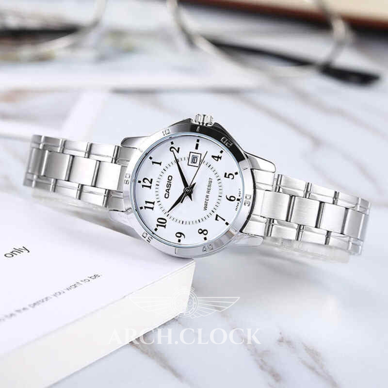 Парные часы Casio MTP-V004D-7BUDF & LTP-V004D-7BUDF, фото 8