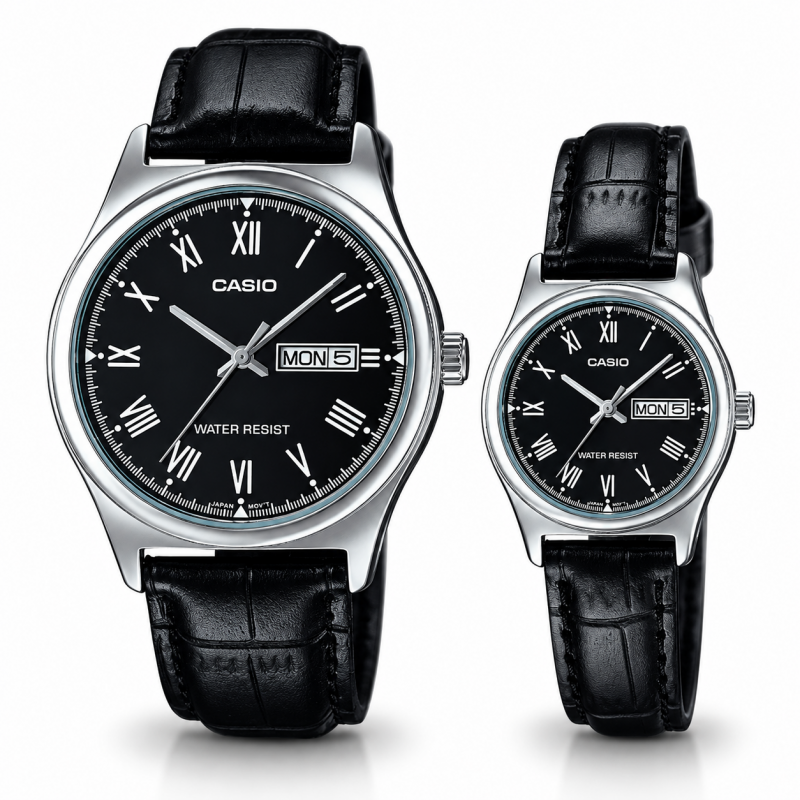 Парні годинники Casio MTP-V006L-1BUDF & LTP-V006L-1BUDF, фото 1