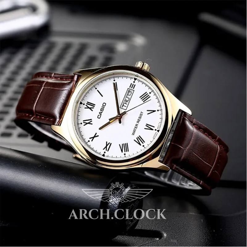 Парні годинники Casio MTP-V006GL-7BUDF & LTP-V006GL-7BUDF, фото 4