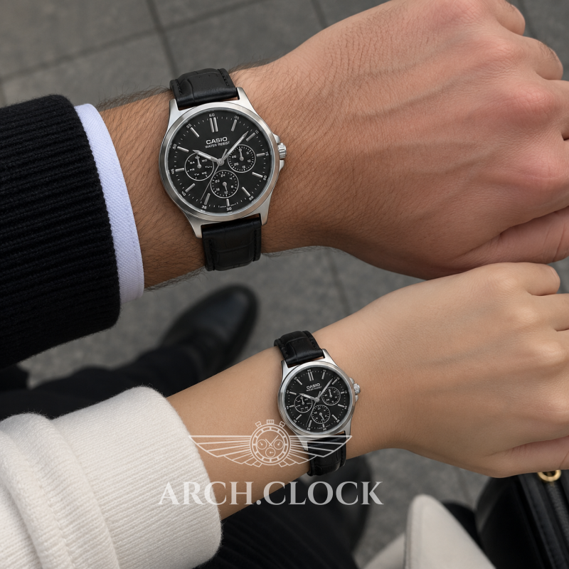 Парні годинники Casio MTP-V300L-1AUDF & LTP-V300L-1AUDF, фото 2