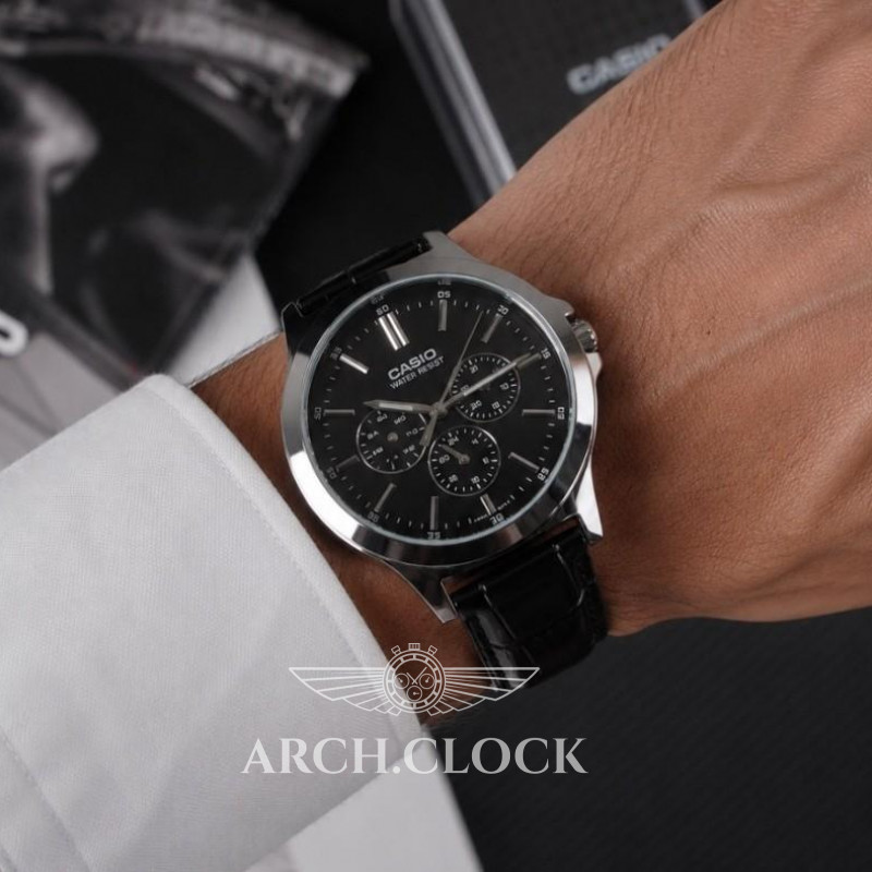 Парні годинники Casio MTP-V300L-1AUDF & LTP-V300L-1AUDF, фото 4