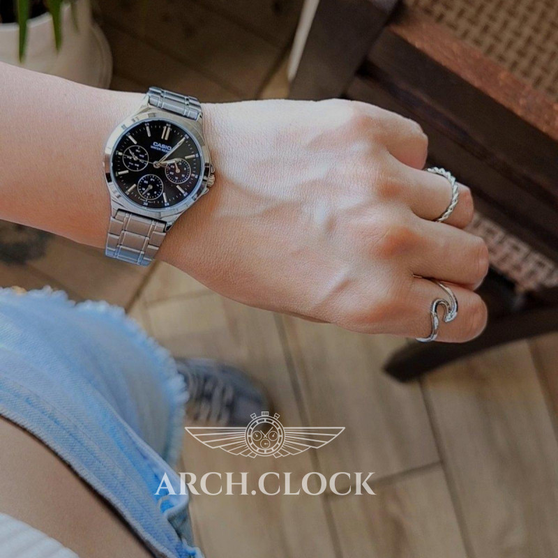 Парні годинники Casio MTP-V300D-1AUDF & LTP-V300D-1AUDF, фото 7