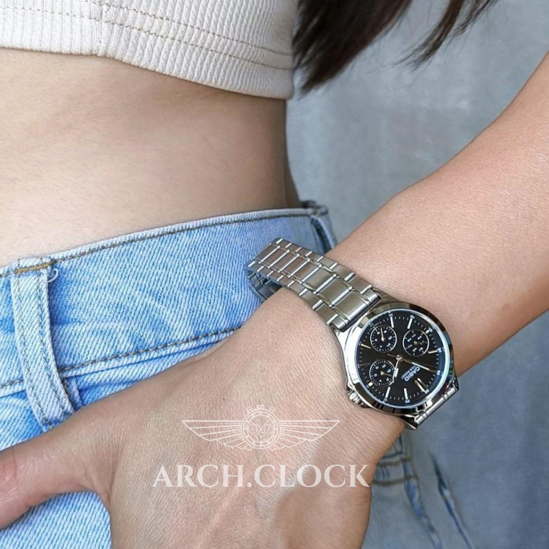 Парні годинники Casio MTP-V300D-1AUDF & LTP-V300D-1AUDF, фото 6