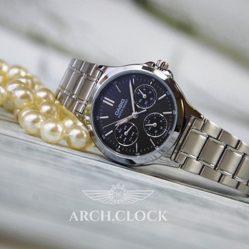 Парні годинники Casio MTP-V300D-1AUDF & LTP-V300D-1AUDF, фото 8