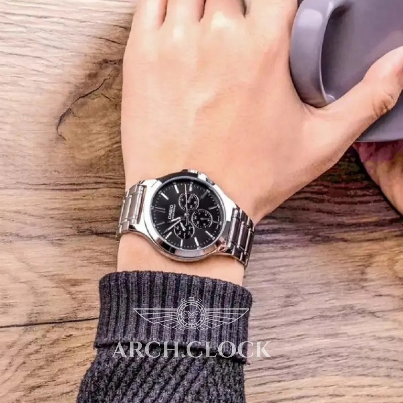 Парні годинники Casio MTP-V300D-1AUDF & LTP-V300D-1AUDF, фото 4