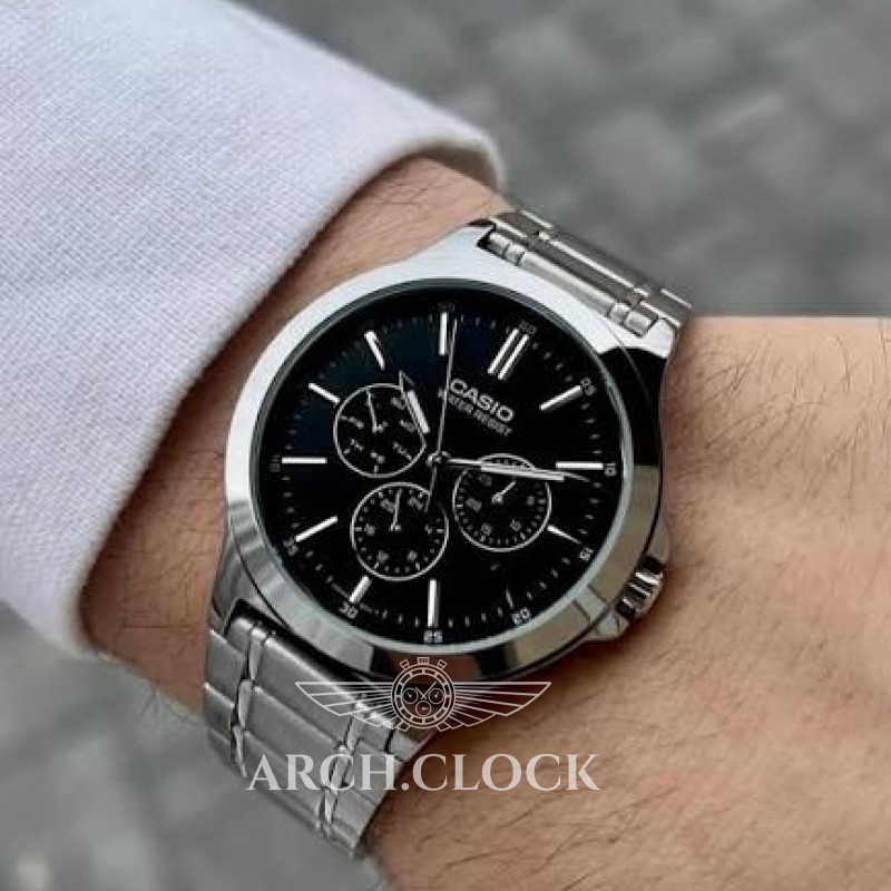 Парні годинники Casio MTP-V300D-1AUDF & LTP-V300D-1AUDF, фото 5